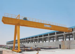 Double Girder Semi Gantry Cranes