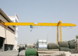 Double Girder Semi Gantry Cranes