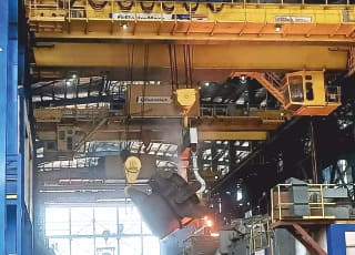 steel plant cranes