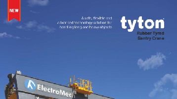 tyton rubber tyred gantry crane
